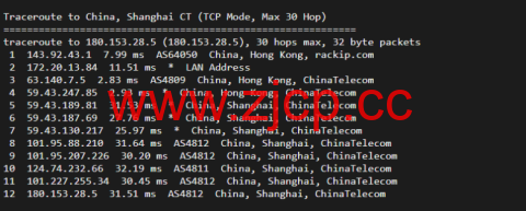 稳爱云：香港CN2 GIA，2核/2G/20M带宽，月付34元，美国CERA联通首月半价25元，简单测评