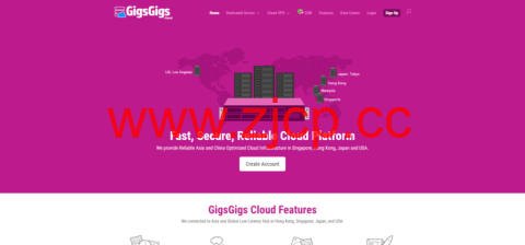 GigsGigsCloud：美国便宜vps，1核/1GB内存/20GB SSD硬盘/1TB流量/1Gbps端口，$5/月插图