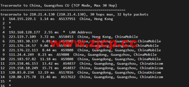 无忧云：香港葵湾机房vps，三网优化，1核/1G内存/50G硬盘/5G DDOS防御，月付45元起，附简单测评插图19